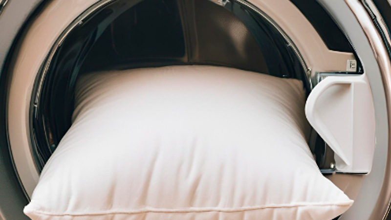 Laver son oreiller à la machine